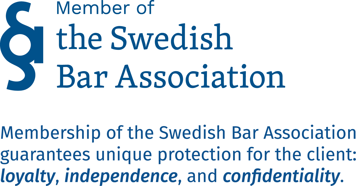 Law Firm - the Swedish Bar association.